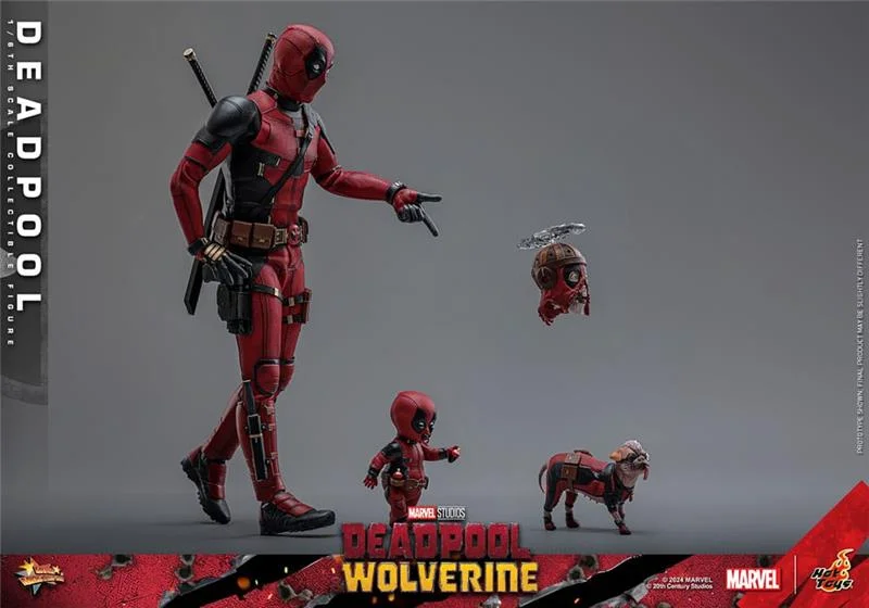 1/6 HOT TOYS - DEADPOOL & WOLVERINE MOVIE - DEADPOOL