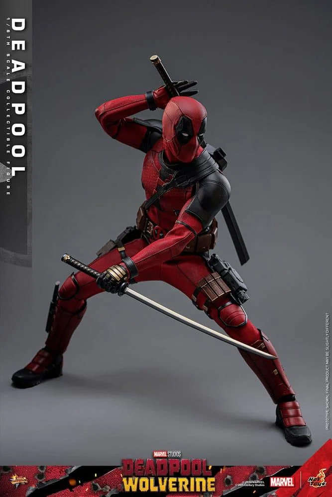 1/6 HOT TOYS - DEADPOOL & WOLVERINE MOVIE - DEADPOOL