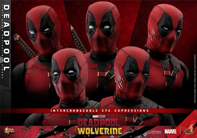 1/6 HOT TOYS - DEADPOOL & WOLVERINE MOVIE - DEADPOOL
