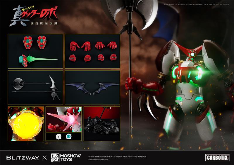 BLITZWAY X MOSHOW TOYS - CARBOTIX - SHIN GETTER 1