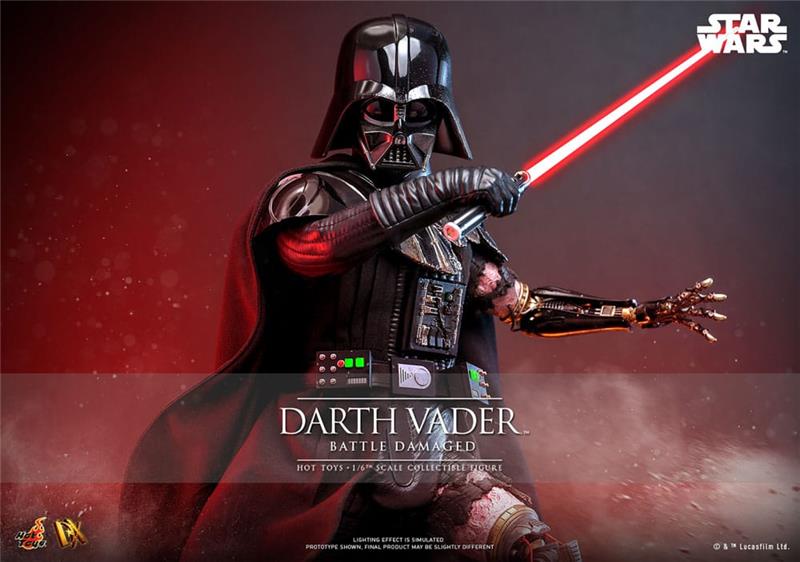 1/6 HOT TOYS - STAR WARS DARTH VADER (BATTLE DAMAGED)
