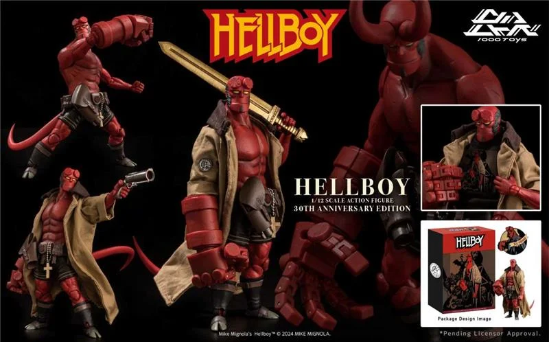 1/12 HELLBOY 30TH ANN EDITION
