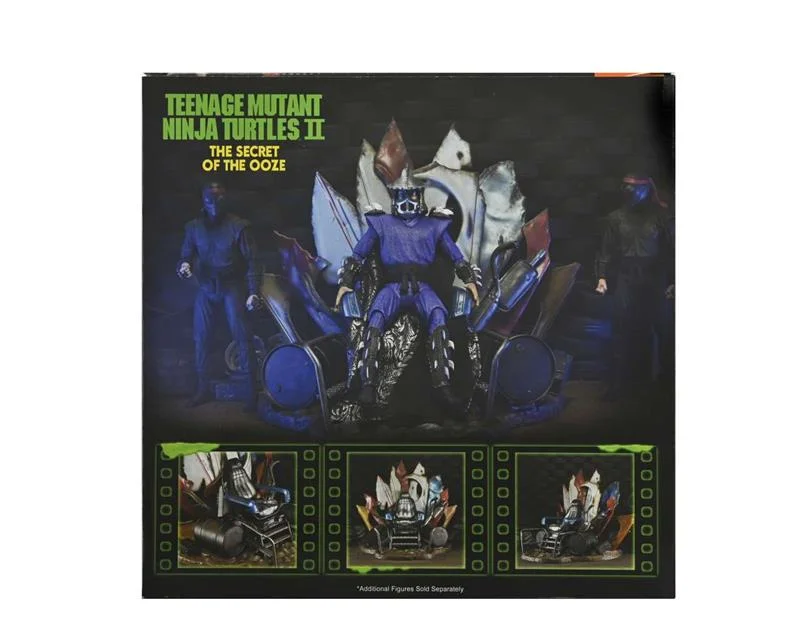 TMNT 2 SEC OOZE SHREDDER THRONE DIORAMA