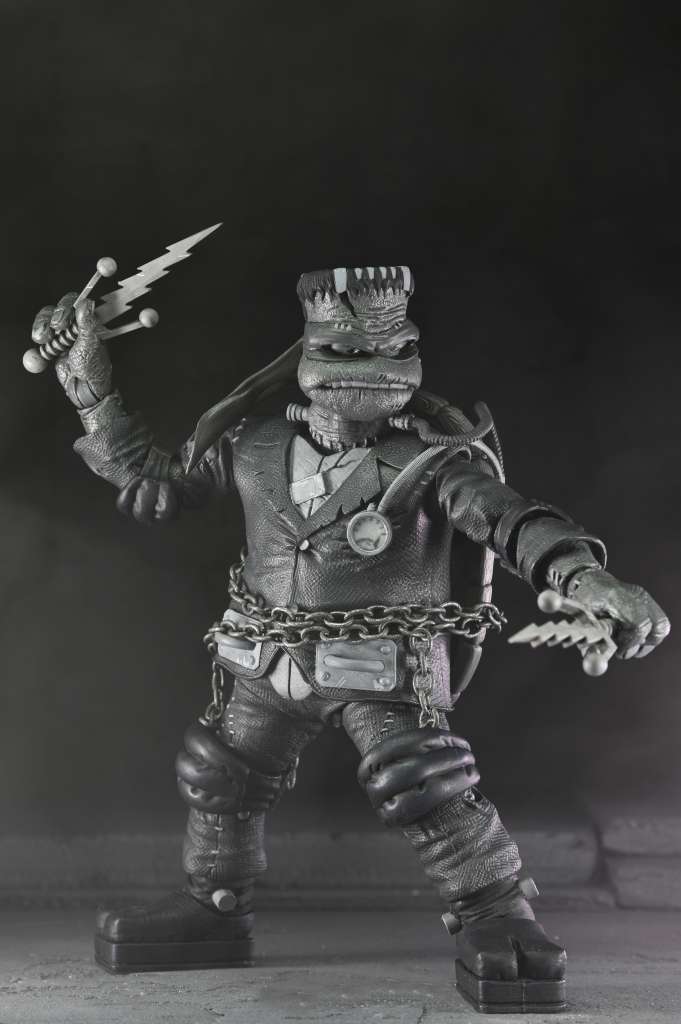 UM X TMNT TURTLES BLACK & WHITE 4PACK AF