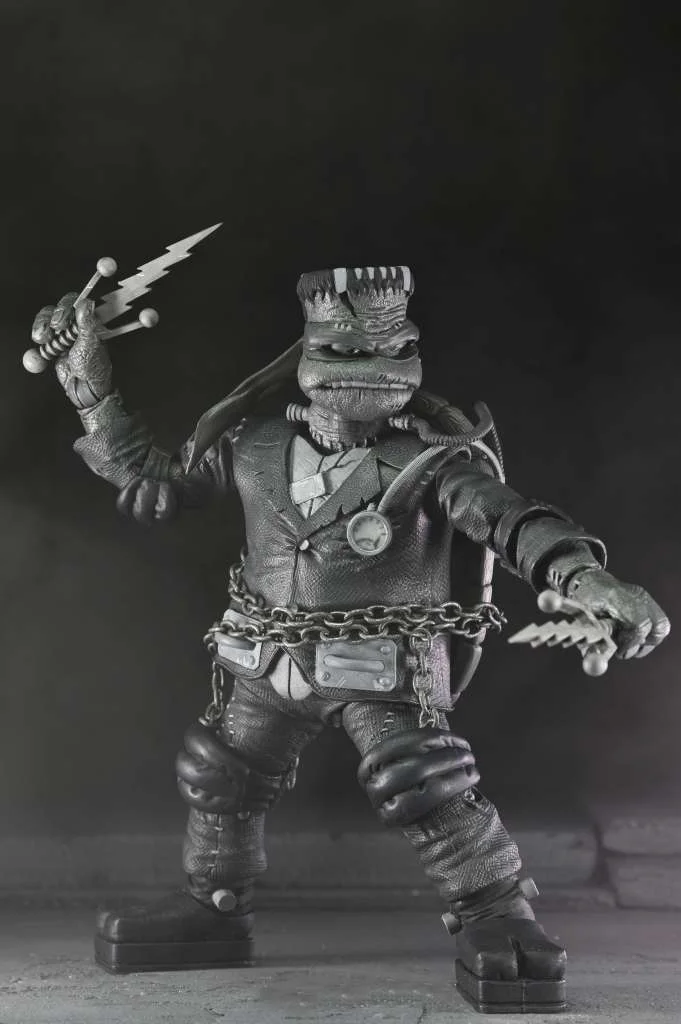 UM X TMNT TURTLES BLACK & WHITE 4PACK AF