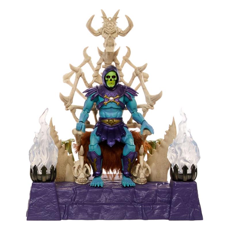 MASTERS OF THE UNIVERSE - NEW ETERNIA MASTERVERSE SKELETOR & THRONE