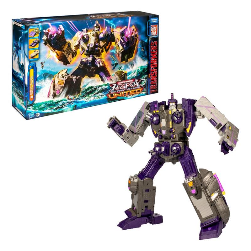 TRANSFORMERS GENERATIONS LEGACY UNITED TITAN CLASS ACTION FIGURE ARMADA UNIVERSE TIDAL WAVE