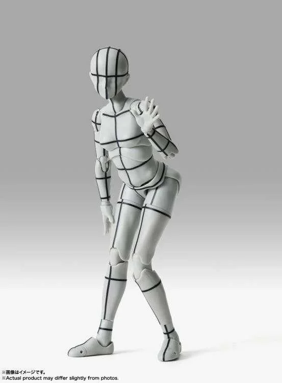 S.H. FIGUARTS - BODY-CHAN SPORTS WIRE-FRAME GREY COLOR