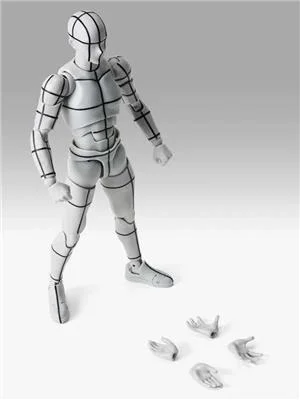 bandai-sh-figuarts-body-kun-sports-wire-frame-grey-color