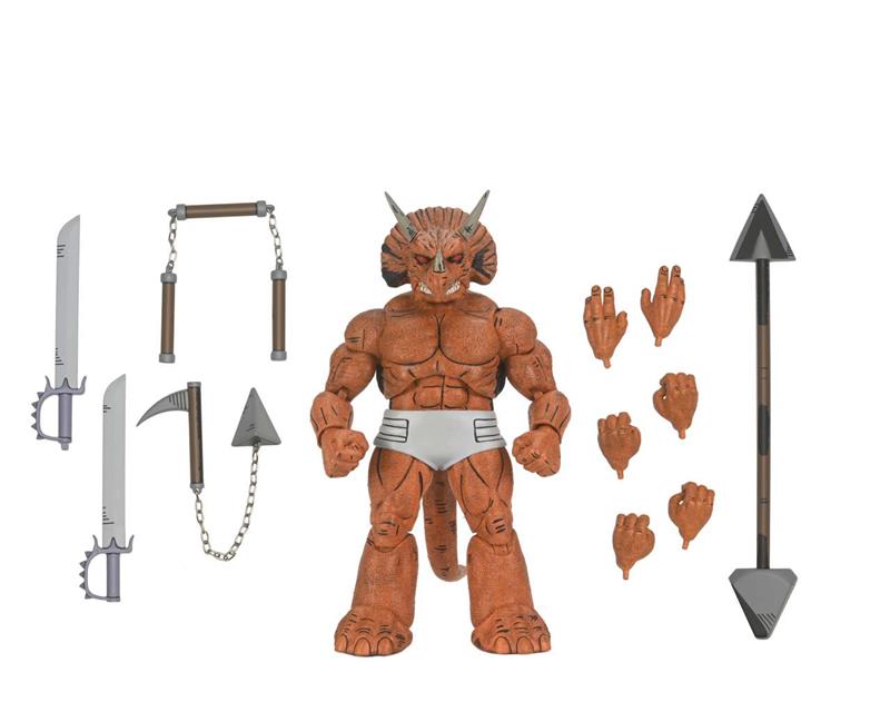 NECA - TMNT MIRAGE COMIC TRICERATON GALDIATO