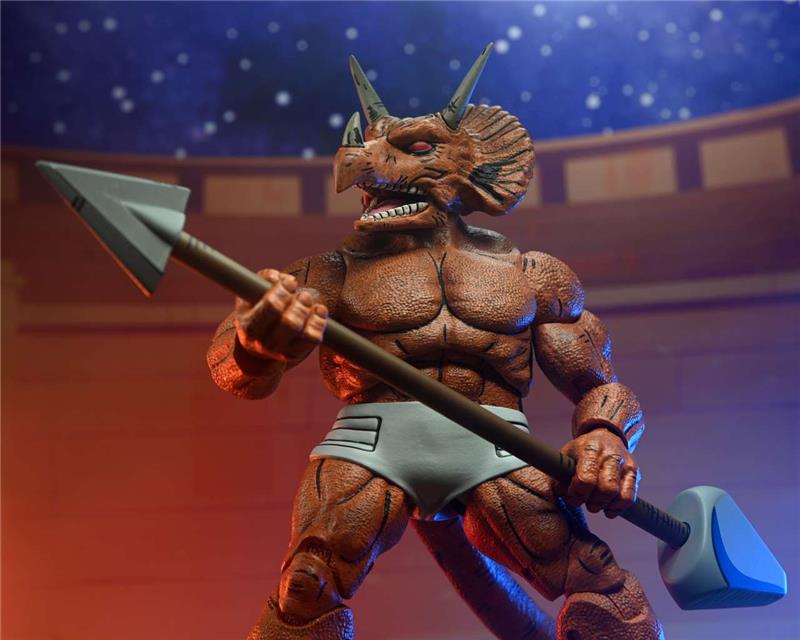 NECA - TMNT MIRAGE COMIC TRICERATON GALDIATO