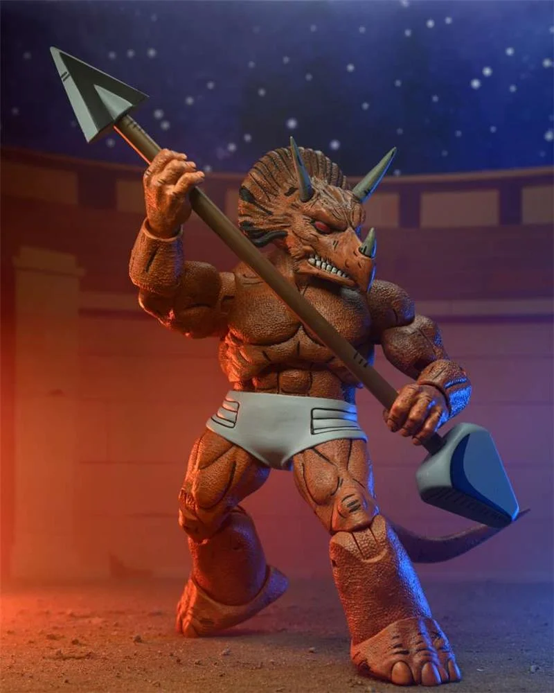 NECA - TMNT MIRAGE COMIC TRICERATON GALDIATO