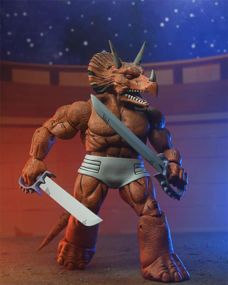 NECA - TMNT MIRAGE COMIC TRICERATON GALDIATO