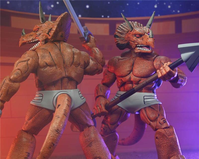 NECA - TMNT MIRAGE COMIC TRICERATON GALDIATO
