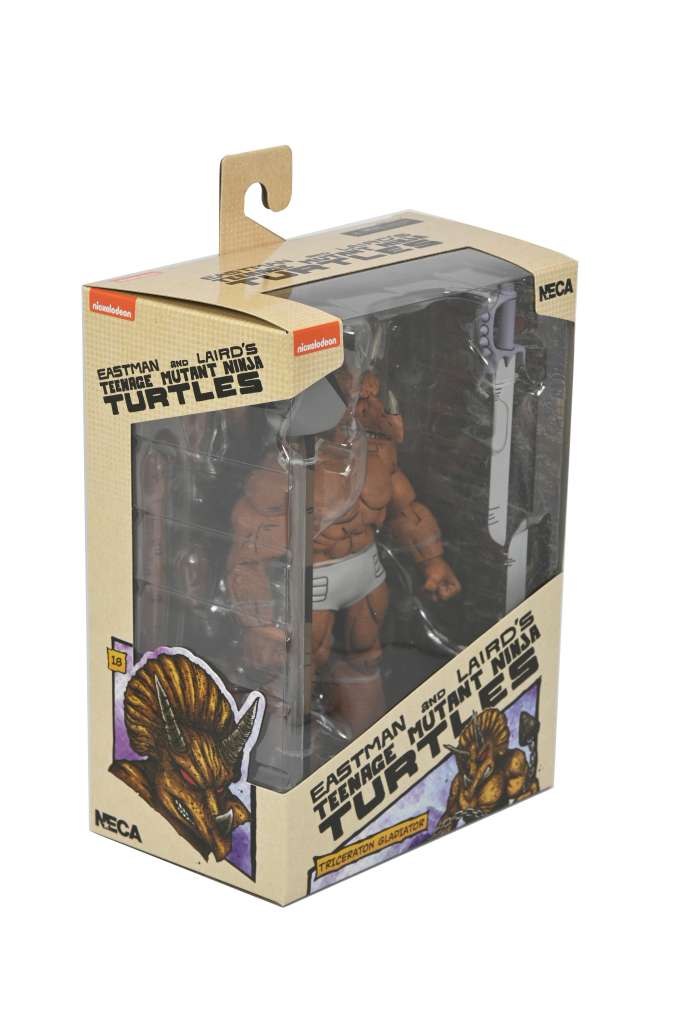 NECA - TMNT MIRAGE COMIC TRICERATON GALDIATO