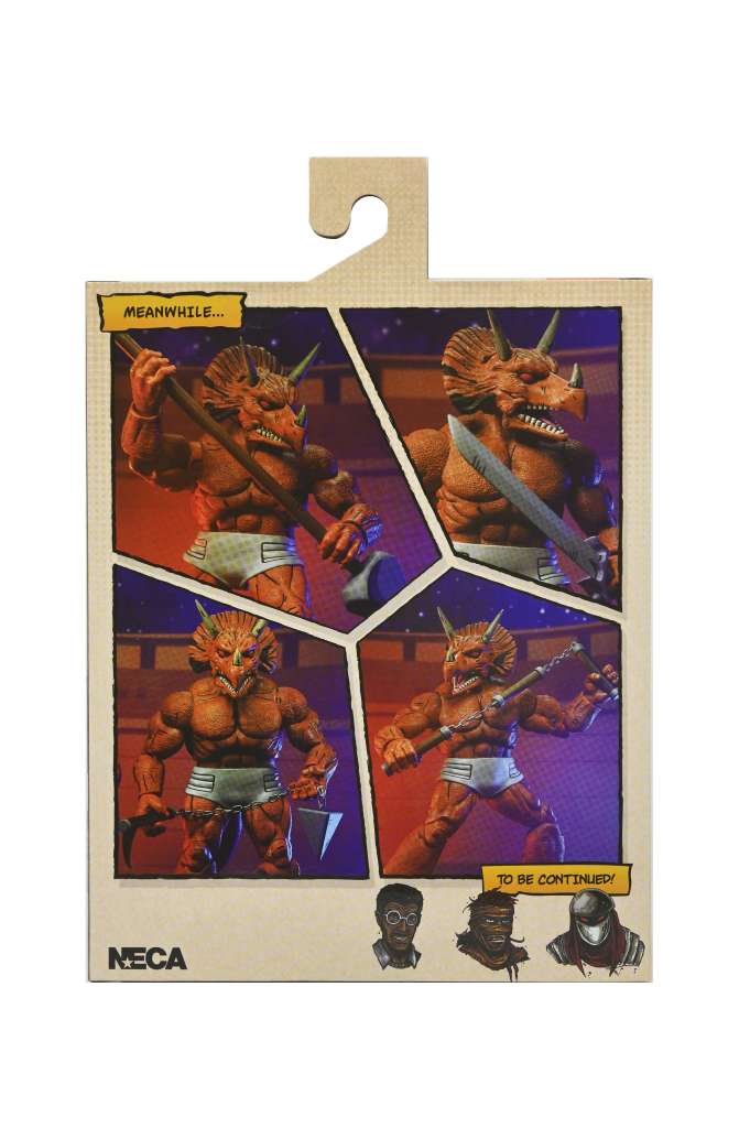 NECA - TMNT MIRAGE COMIC TRICERATON GALDIATO