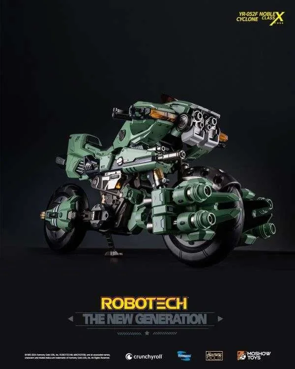 ROBOTECH NEW GENERATION YR-052F TRANSFORMABLE CYCLONE