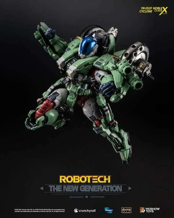 ROBOTECH NEW GENERATION YR-052F TRANSFORMABLE CYCLONE