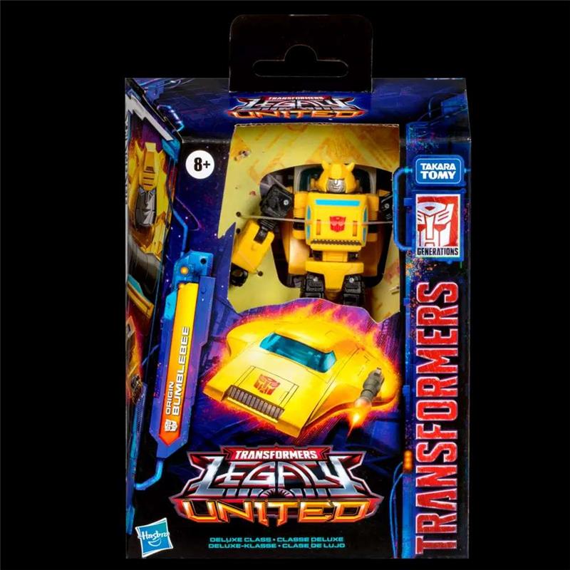 TRANSFORMERS LEGACY UNITED ORIGIN BUMBLEBEE ACTION FIGURE