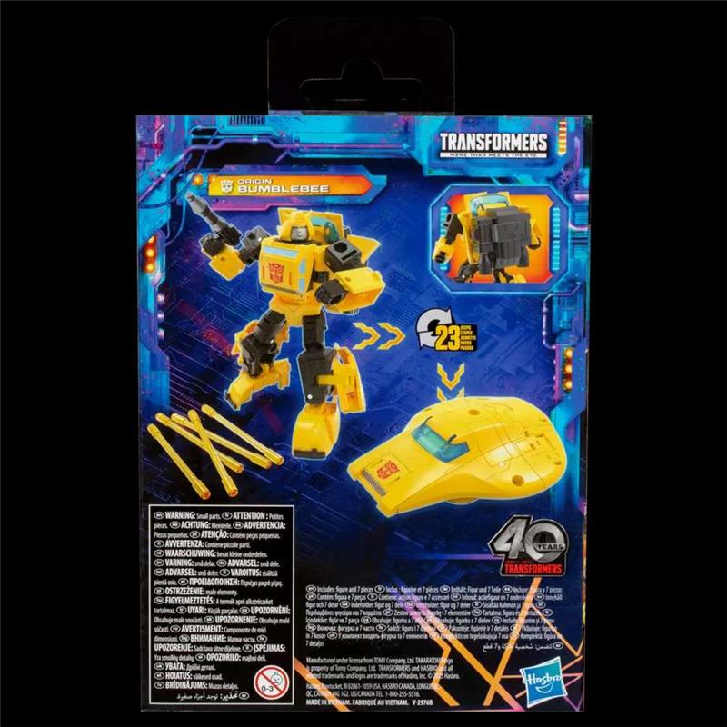 TRANSFORMERS LEGACY UNITED ORIGIN BUMBLEBEE ACTION FIGURE