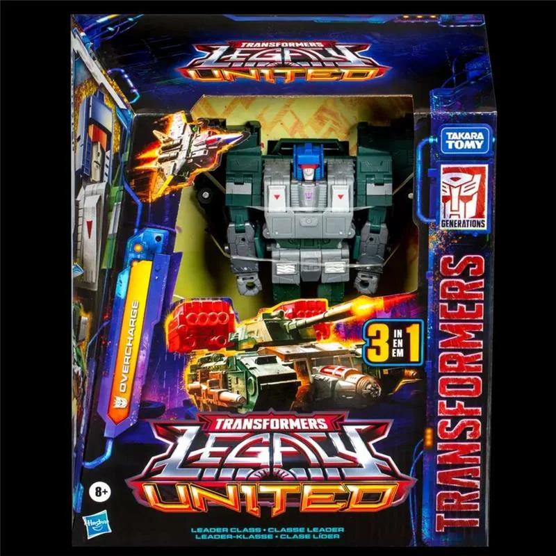 TRANSFORMERS LEGACY UNITED OVERCHARGE ACTION FIGURE