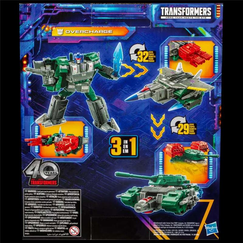 TRANSFORMERS LEGACY UNITED OVERCHARGE ACTION FIGURE