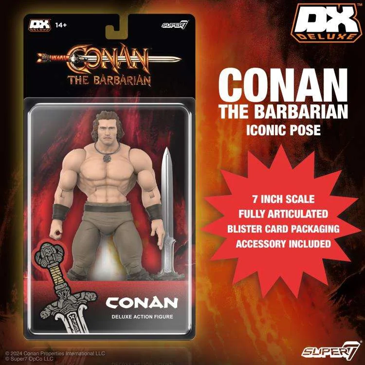 CONAN THE BARBARIAN ICONIC POSE DELUXE FIGURE
