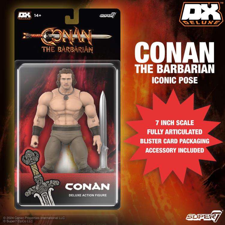CONAN THE BARBARIAN ICONIC POSE DELUXE FIGURE