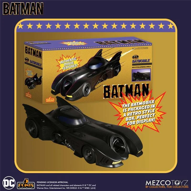 5 POINTS - 1989 BATMAN BATMOBILE