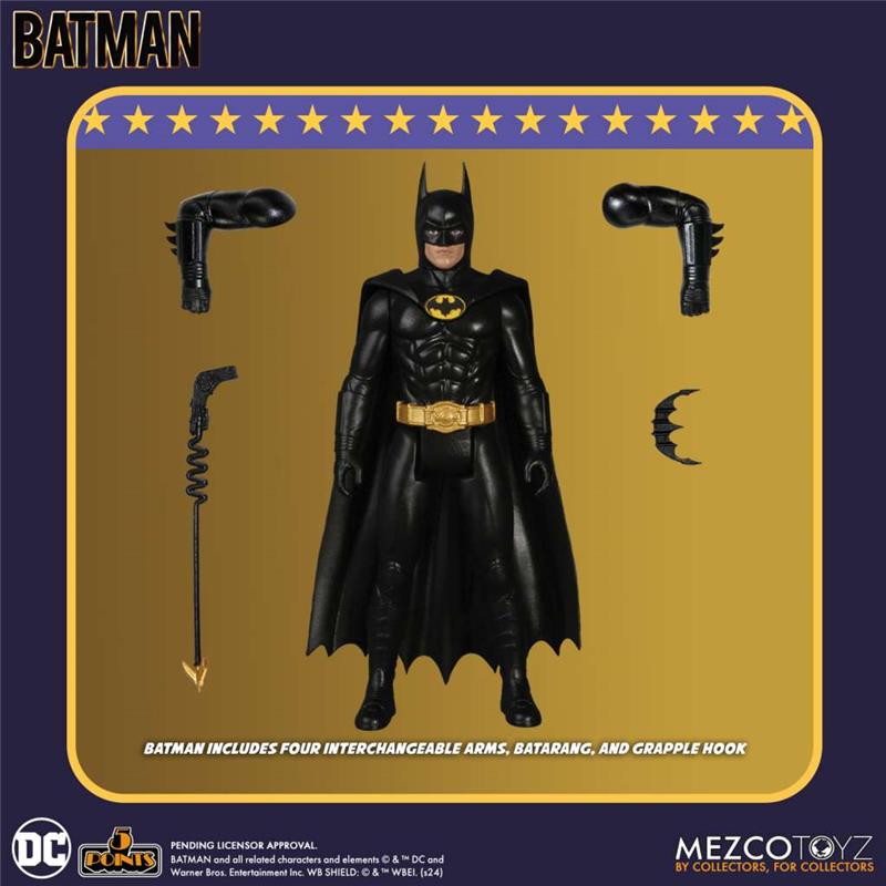 5 POINTS - 1989 BATMAN AF SET (3)