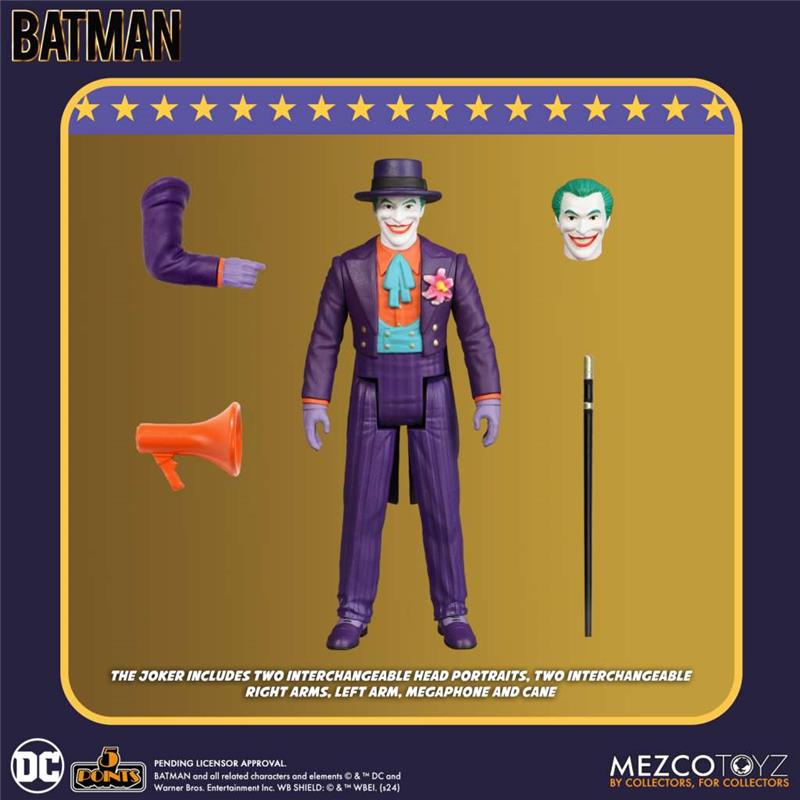 5 POINTS - 1989 BATMAN AF SET (3)