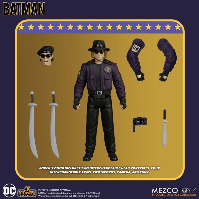 5 POINTS - 1989 BATMAN AF SET (3)