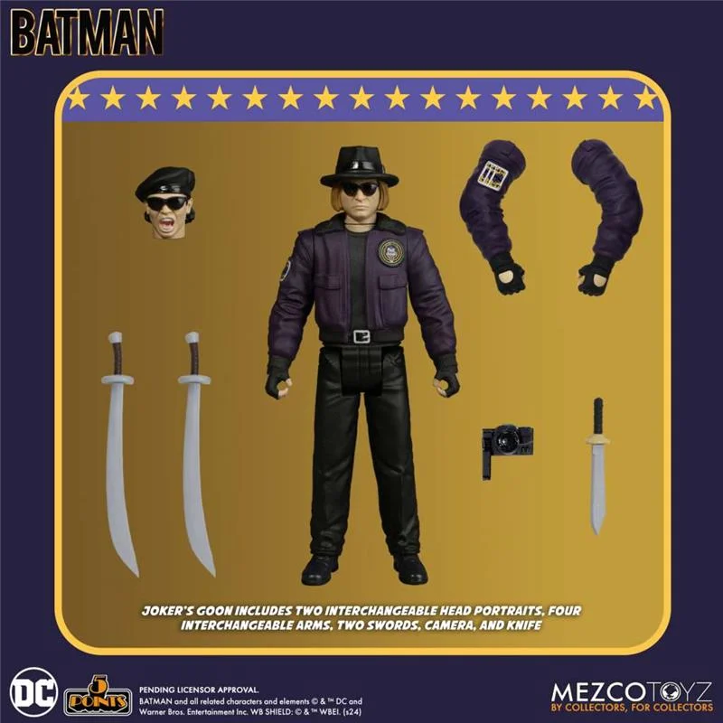 5 POINTS - 1989 BATMAN AF SET (3)