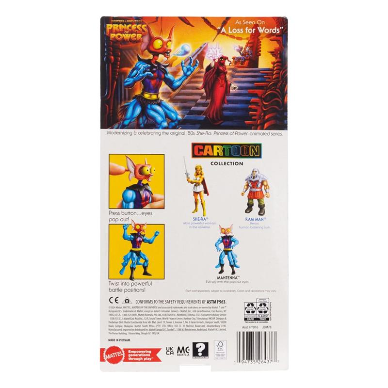 MASTERS OF THE UNIVERSE ORIGINS - MANTENNA