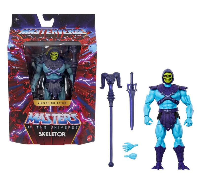 MASTERS OF THE UNIVERSE MASTERVERSE VINTAGE COLLECTION - SKELETOR