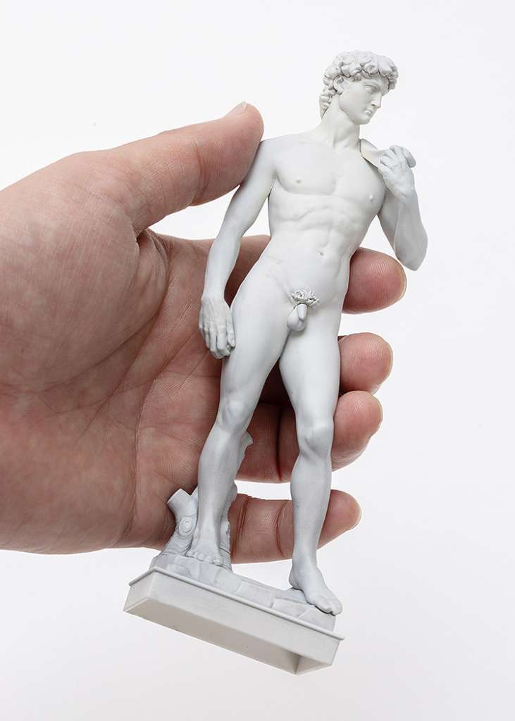 MICHELANGELO DAVID PLASTIC MODEL KIT