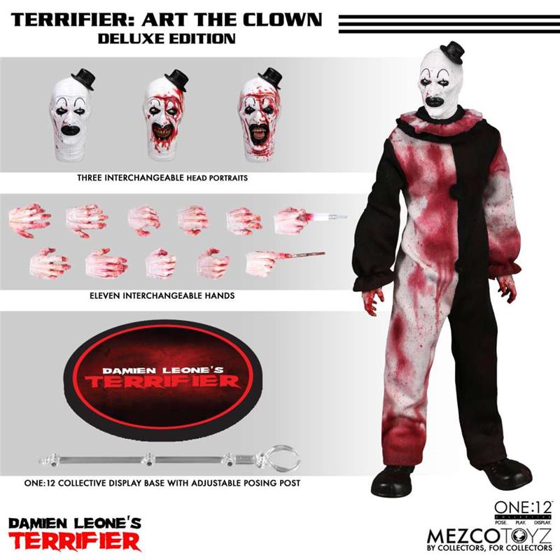 ONE 12 COLLECTIVE - TERRIFIER ART THE CLOWN DLX