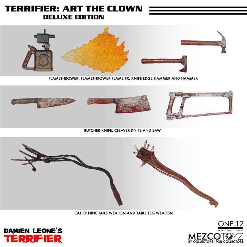 ONE 12 COLLECTIVE - TERRIFIER ART THE CLOWN DLX