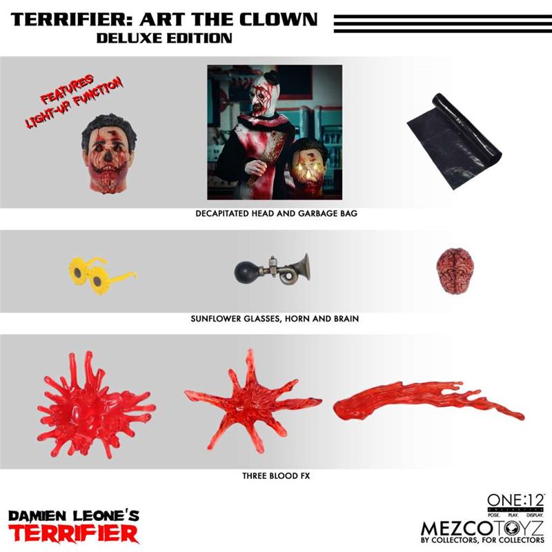 ONE 12 COLLECTIVE - TERRIFIER ART THE CLOWN DLX