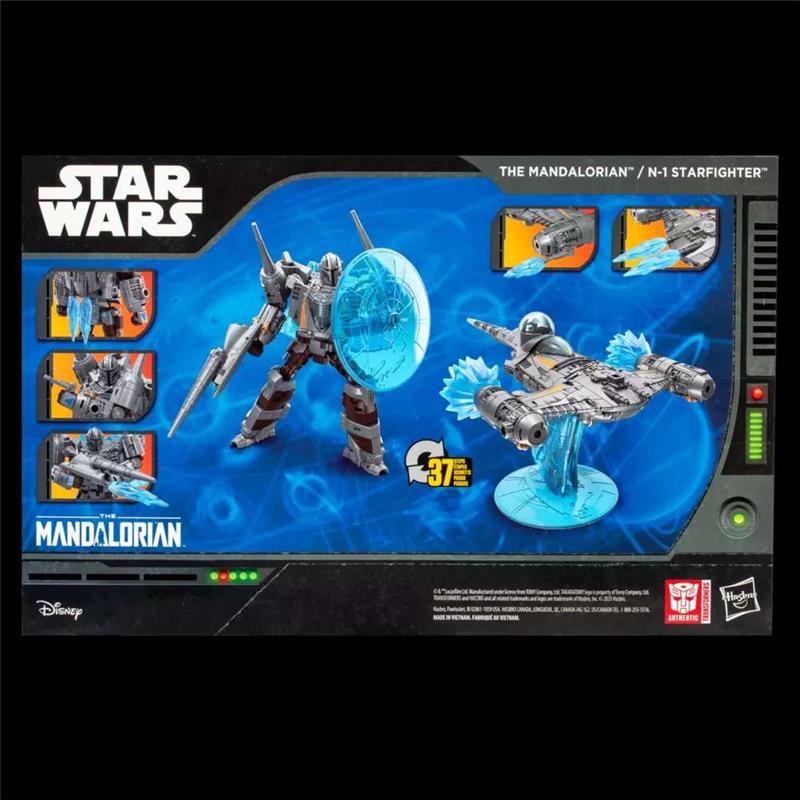 TRANSFORMERS COLLABORATIVE STAR WARS: THE MANDALORIAN N-1 STARFIGHTER