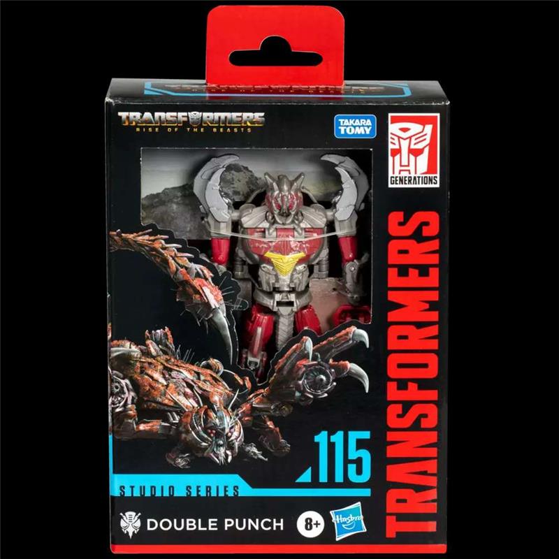 TRANSFORMERS STUDIO SERIES RISE OF THE BEASTS DOUBLE PUNCH ACTION FIGURE
