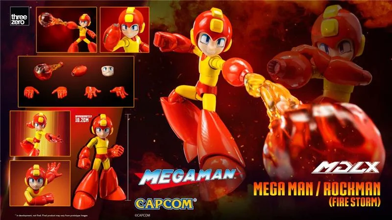 MEGA MAN FIRE STORM MDLX