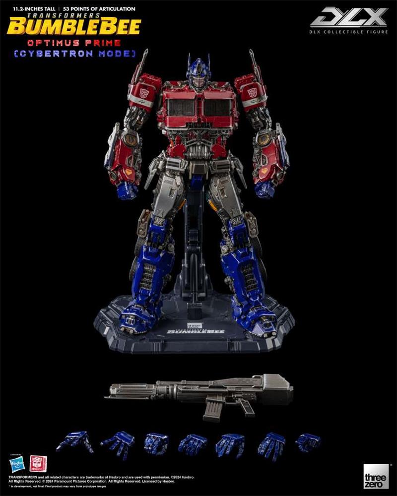 TRANSFORMERS BUMBLEBEE - DLX OPTIMUS PRIME CYBERTRON MODE
