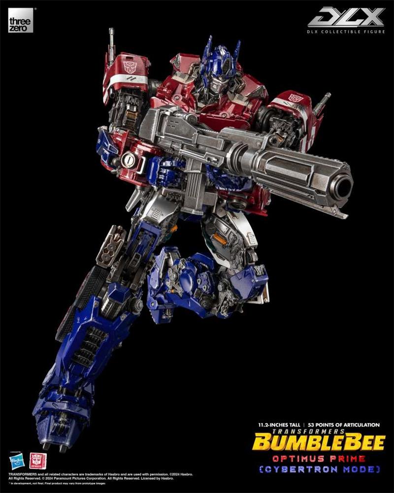 TRANSFORMERS BUMBLEBEE - DLX OPTIMUS PRIME CYBERTRON MODE
