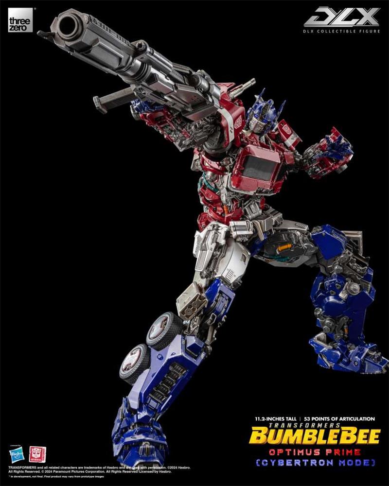 TRANSFORMERS BUMBLEBEE - DLX OPTIMUS PRIME CYBERTRON MODE