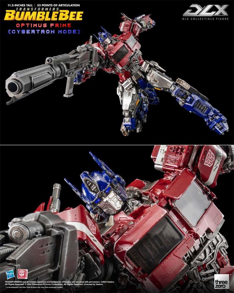 TRANSFORMERS BUMBLEBEE - DLX OPTIMUS PRIME CYBERTRON MODE