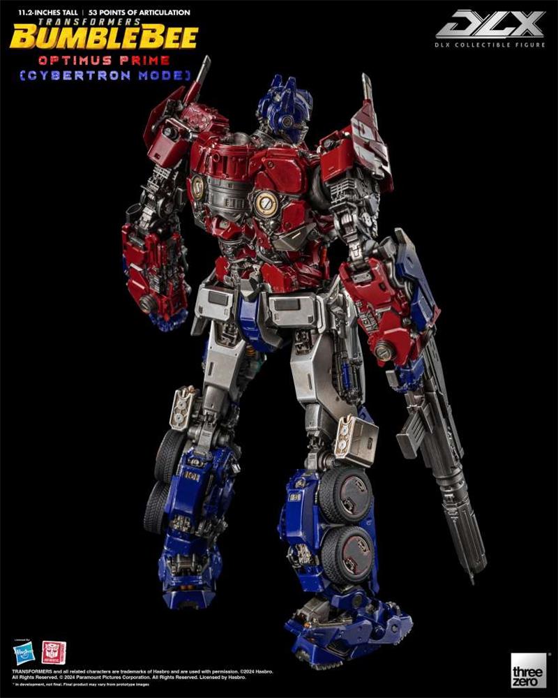 TRANSFORMERS BUMBLEBEE - DLX OPTIMUS PRIME CYBERTRON MODE