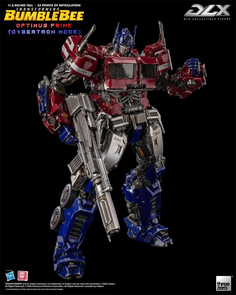 TRANSFORMERS BUMBLEBEE - DLX OPTIMUS PRIME CYBERTRON MODE