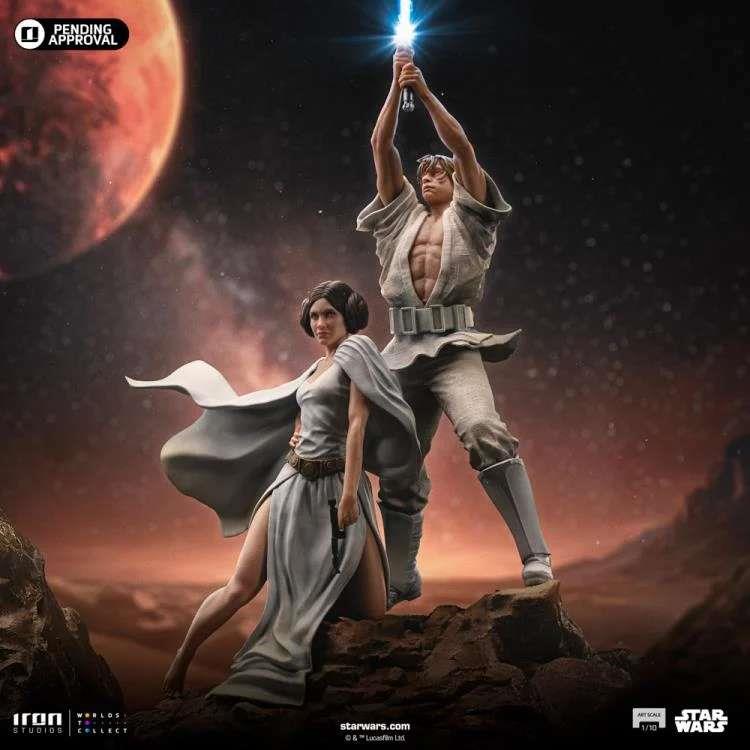 1/10 STAR WARS LUKE AND LEIA DLX