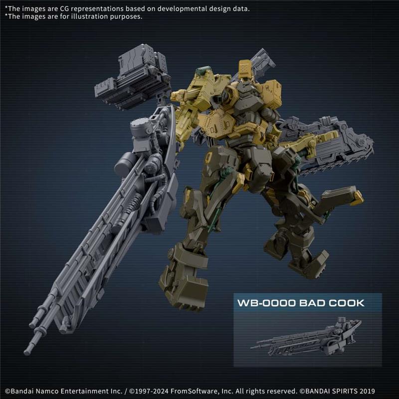 1/144 30MM ARMORED CORE VI FOR RAD CC-3000 WRECKER MILK TOOTH